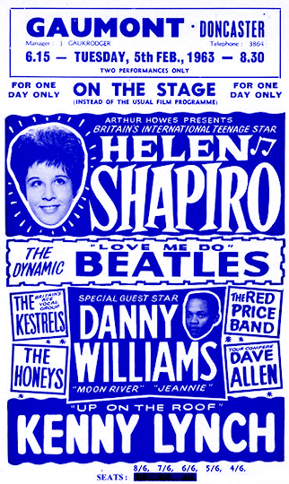 Vintage Ads: Helen Shapiro/Beatles at the Gaumont